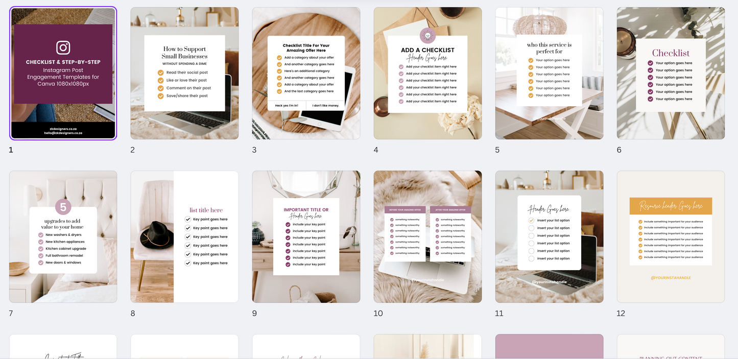 What's on trend Social Media Templates 250+