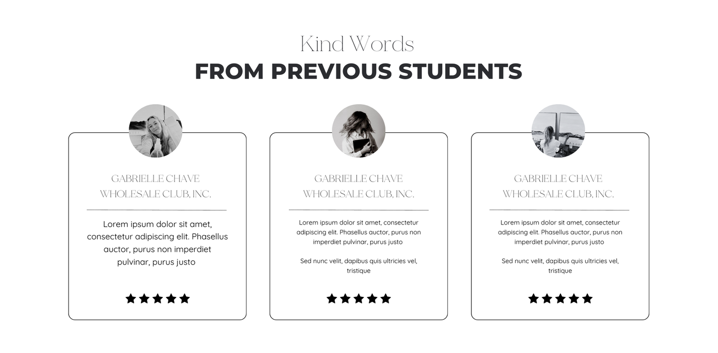 Streamlined CANVA Sales Page for Coaches Template
