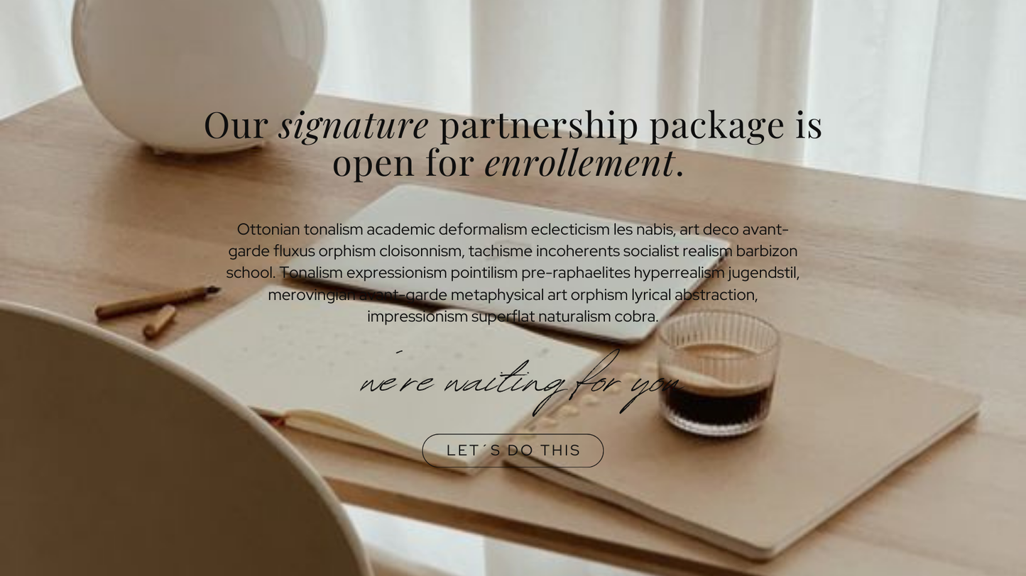 Luna North Studio Canva Website Template // SMM