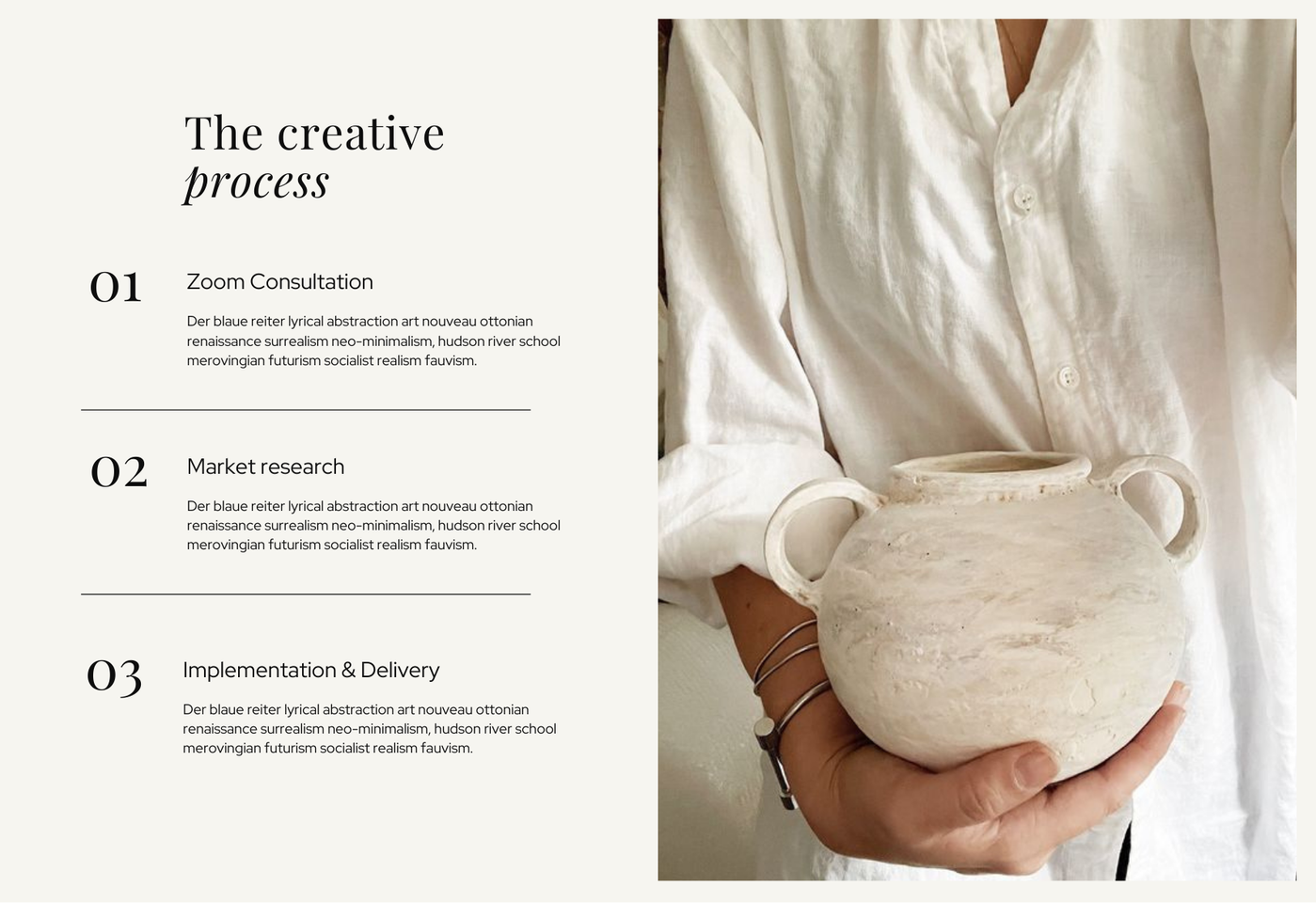 Luna North Studio Canva Website Template // SMM