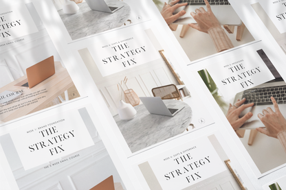 The Strategy Fix