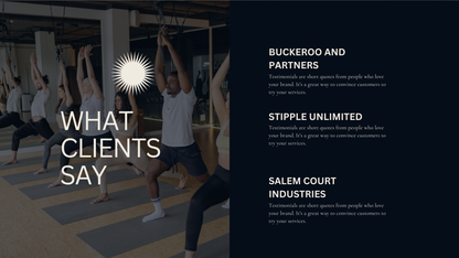 Yoga Mooore Canva Landing Page Template
