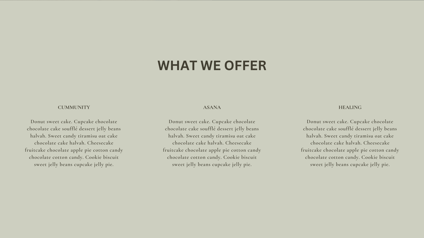 Yoga Mooore Canva Landing Page Template
