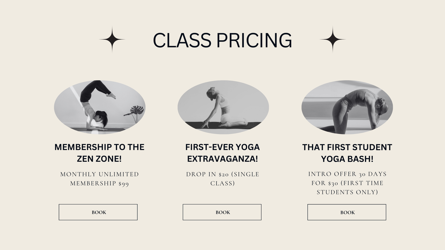 Yoga Mooore Canva Landing Page Template