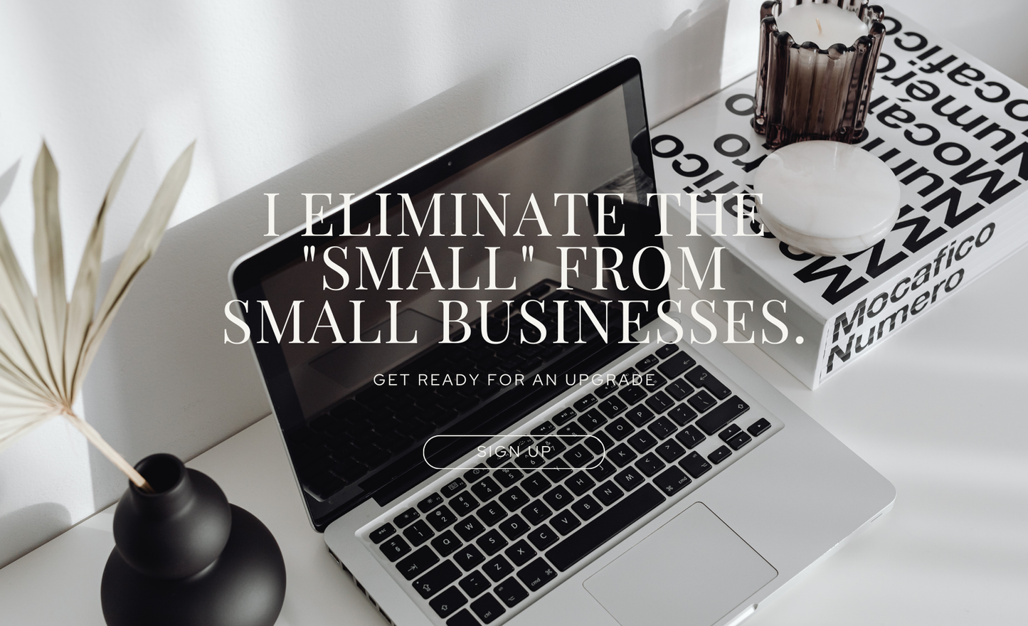 Luna North Studio Canva Website Template // SMM