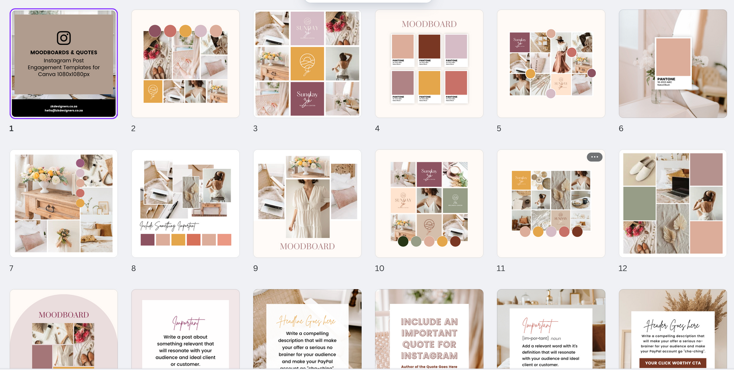 What's on trend  Social Media Templates 250+