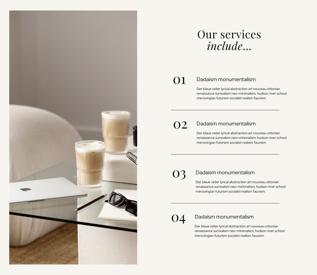 Luna North Studio Canva Website Template // SMM